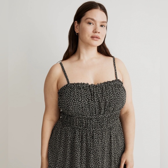 Madewell Sophia Micro Daisy Cami Tiered Sundress - Picture 3 of 11